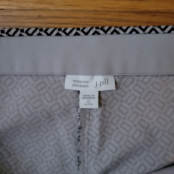 J. Jill Essential Slim Ankle Pant Size 12 Petite - Picture 5 of 7